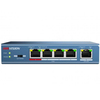 Scheda Tecnica: Hikvision Switch PoE 4porte Unmanaged - 