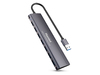 Scheda Tecnica: Hamlet Hub USB 3.0 7 Porte In Alluminio - 