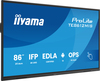 Scheda Tecnica: iiyama ProLite TE8612MIS-B4AG 86" 3840x2160 Nero - 6.5ms IR-touch 40p HDMI DP USB-C Wi-Fi6 Speaker