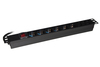 Scheda Tecnica: Tecnoware Pdu 19 Ingresso Ita 16A - 6 Uscite Italia 10/16A - 