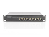 Scheda Tecnica: DIGITUS Switch 8-PORT GIGABIT ETHERNET 10IN - 8X10/100/1000MBPS RJ45