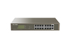 Scheda Tecnica: IP-COM Switch G1116P-16-150W, 16 porte RJ10 - 100/1000/45M,fino a 2000 Mbps di velocit+ di trasmissione