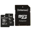 Scheda Tecnica: Intenso Micro Sd Uhs-i Premium Con Incl Sd Adapter 32GB - Confezione Da 2 Pezzi