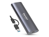 Scheda Tecnica: Hamlet Box Alluminio M.2 NVMe USB 3.2 Gen2 10GBps - 