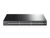 Scheda Tecnica: TP-Link T1600G-52PS L2+, Managed, 48 x Gigabit RJ-45 PoE+ - 4 x Gigabit SFP