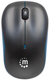 Scheda Tecnica: Manhattan Mouse ttico Wireless con Micro Ricevitore USB - 1000 Dpi Nero/Aztorro