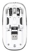 Scheda Tecnica: Manhattan Mouse Ottico Wireless 1600 Dpi con Micro - Ricevitore USB Bianco Trasparente