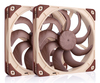 Scheda Tecnica: Noctua NF-A14X25 G2 PWM SX2-PP 4-pin PWM, SSO2, 1500 RPM - 155.6 m/h, 24.8 dB(A), 2.56 mm H2O, 140x140x25 mm