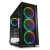 Scheda Tecnica: Sharkoon Case TG4M RGB ATX Vetro Temperato 6 Slot - Espansione, 3x120mm Fan Front, 1x120mm Fan Rear