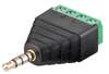 Scheda Tecnica: Goobay ADAttatore Audio - 3.5 Mm Maschio Terminal Block 4 Pin
