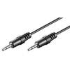 Scheda Tecnica: Goobay Cavo Audio - Stereo Jack 3.5 Mm M/M 2.5m