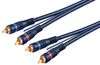 Scheda Tecnica: Goobay Cavo Audio - Video 2 Rca M/M 5 M Blu