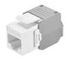 Scheda Tecnica: Techly Frutto Keystone RJ45 - Cat.6a UTP Tool-free Bianco Grigio
