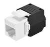 Scheda Tecnica: Techly Frutto Keystone RJ45 - Cat.6a UTP Tool-free Bianco Nero