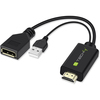 Scheda Tecnica: Techly Adattatore Convertitore Da HDMI Dp Con USB 4k - 30hz