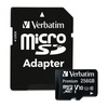 Scheda Tecnica: Verbatim Sdxc MICRO 256GB C10/U1 WITH ADAPTER - 