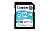 Scheda Tecnica: Kingston Sdxc 512GB CANVAS GO PLUS 170R C10 UHS-I U3 V30 - 