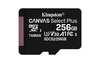 Scheda Tecnica: Kingston Sdxc 256GB MICRO CANVAS SELECT 100R A1 C10 CARD + - SD ADAPTER