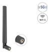 Scheda Tecnica: Delock 5g Lte Gnss Wifi 6 Antenna Sma Plug 0.9 - 4.1 Dbi - 183 Mm Omnidirectional With Tilt Joint Black