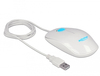 Scheda Tecnica: Delock Mouse ottico a LED a 3 pulsanti USB Tipo bianco - 