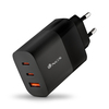 Scheda Tecnica: NGS Caricatore Da Parete Ultraveloce Da 65 W Con 3 Porte: 2 - USB-c + USB-