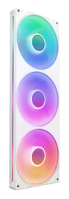 Scheda Tecnica: NZXT F420 RGB Core 420 mm Single-Frame RGB Fan Unit, 3 x - 140mm, 500 - 2000 RPM, 98.61 CFM, 3.2 mm H2O, 34.5 dBA, 12V