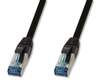 Scheda Tecnica: Logilink Cavo Patch Cat.6a S/FTP Pur Ip20 Uv - 2m Nero
