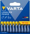 Scheda Tecnica: VARTA Confezione 10 Batterie Longlife Power Ministilo Aa - 
