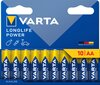 Scheda Tecnica: VARTA Confezione 10 Batterie Longlife Power Stilo A - 