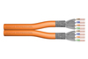 Scheda Tecnica: DIGITUS Cavo Di Installazione Cat 7 S/FTP, Duplex - B2ca-s1a,d0,a1 500 Mt. Colore Arancione