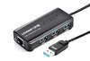 Scheda Tecnica: Ugreen Hub USB 3.0 - 4 Porte USB3.0 E Adattatore Gigabit - Ethernet
