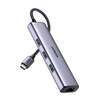 Scheda Tecnica: Ugreen Hub USB Type-c- 4" 1- RJ45 Gigabit- 3xUSB3 - 0