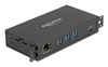 Scheda Tecnica: Delock 3 Port USB 5GBps Hub + RJ45 Gigabit LAN Poe++ Port - With USB Type-c Host-connector" Metal Case And 1.5 Kv Iso