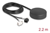 Scheda Tecnica: Delock 4g Gnss Antenna 1 X Fakra + 1 X Fakra B Jack 2 Dbi / - 28 Db 2.2 M Rg-174 Omnidirectional Roof Mount Black Outdoor