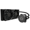 Scheda Tecnica: Cooler Master MasterLiquid 240L Core 2 x 120 mm, 650-1750 - RPM, 71.93 CFM, 27.2 dBA, 1.86 mmH2O, 4-Pin (PWM), 12 VDC