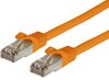Scheda Tecnica: Techly Cavo LAN Cable Rame Cat.6a S/FTP - Lszh 0,25 M Arancione