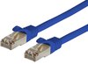 Scheda Tecnica: Techly Cavo LAN Cable Rame Cat.6a S/FTP - Lszh 1 M Blu